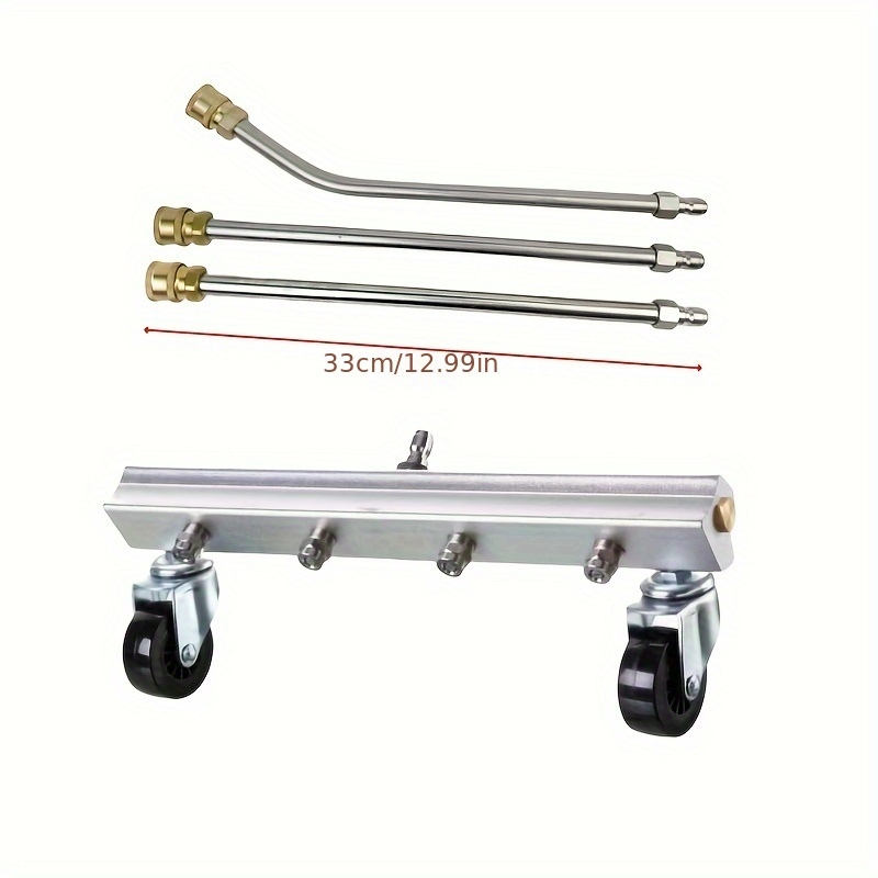 High Pressure Washer Undercarriage Cleaner Water Broom - Temu