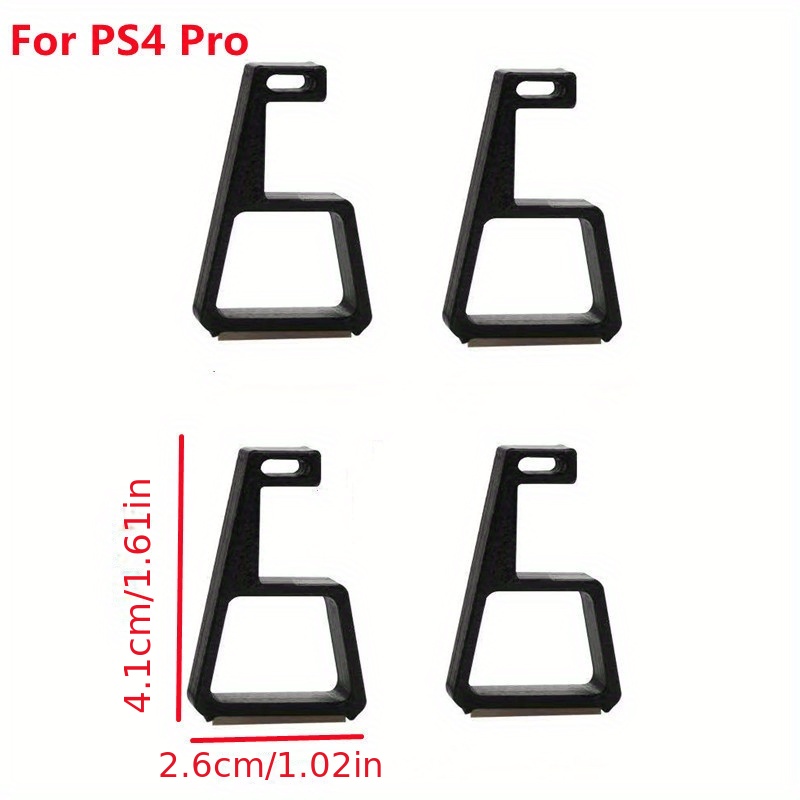 Soporte de soporte vertical 2 en 1 para PS4 Slim PS4 Pro