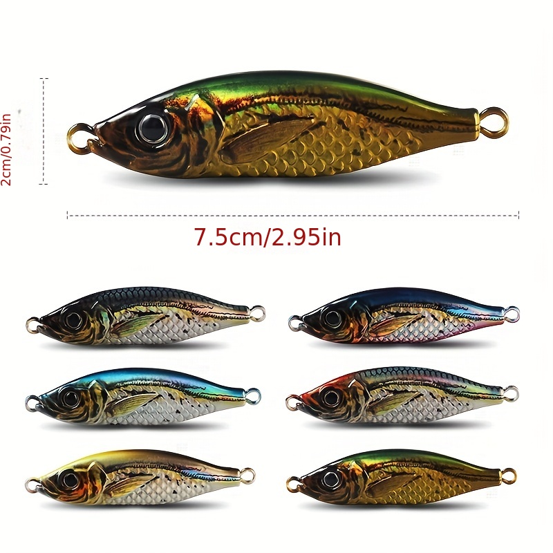 3d Printed S shaped Lure Faux Bait Fish Scales Fishing - Temu United Kingdom