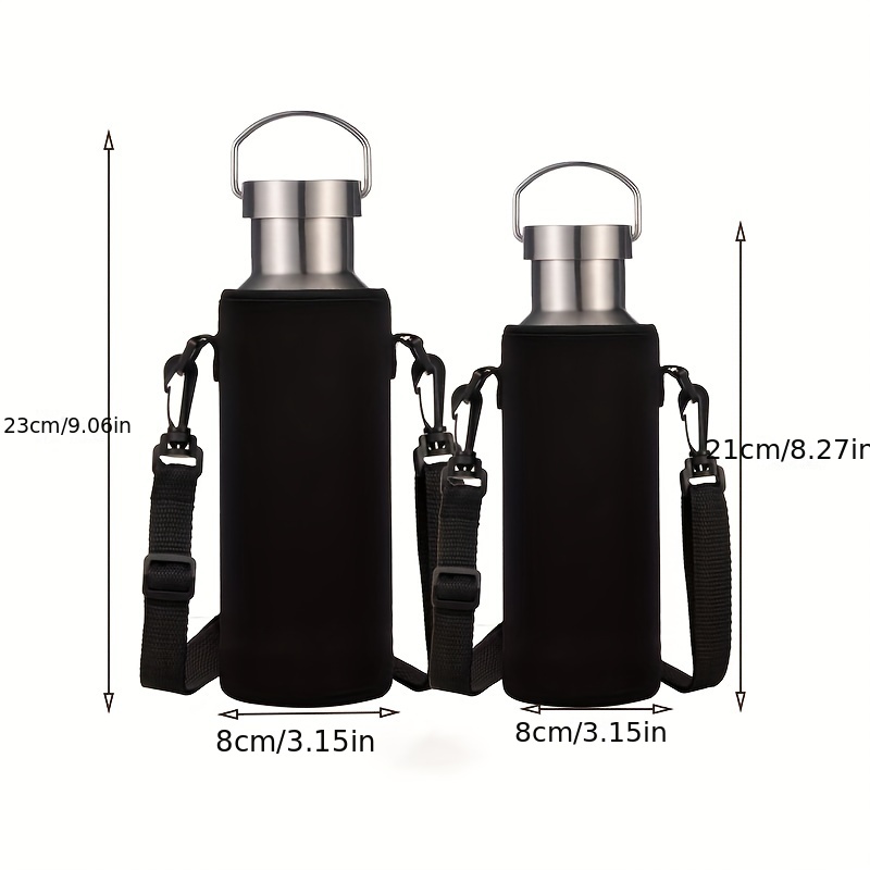 Black -A- Water bottle good case