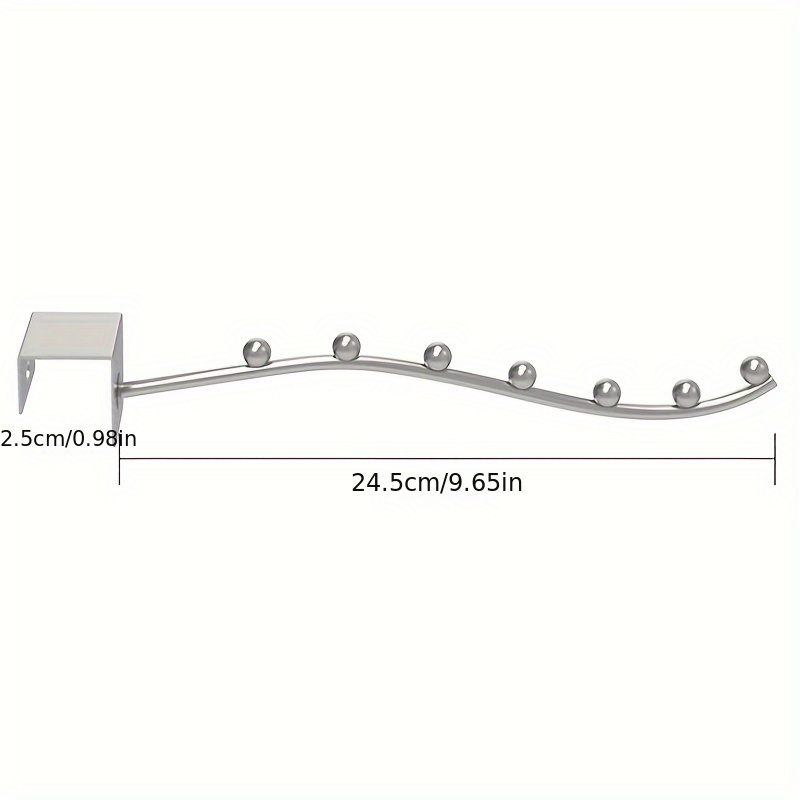 -install 25mm Metal For Bedside - -mounted Clothes , Storage