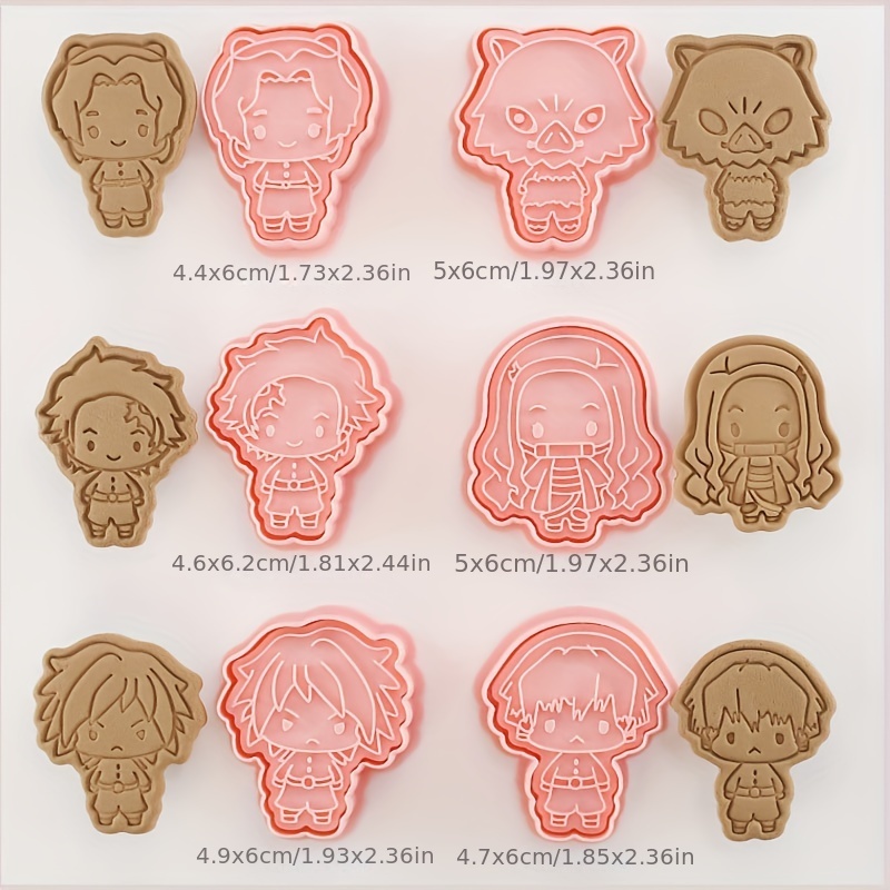 Anime Cookie Cutters Perfect Baking Decorating Cakes - Temu