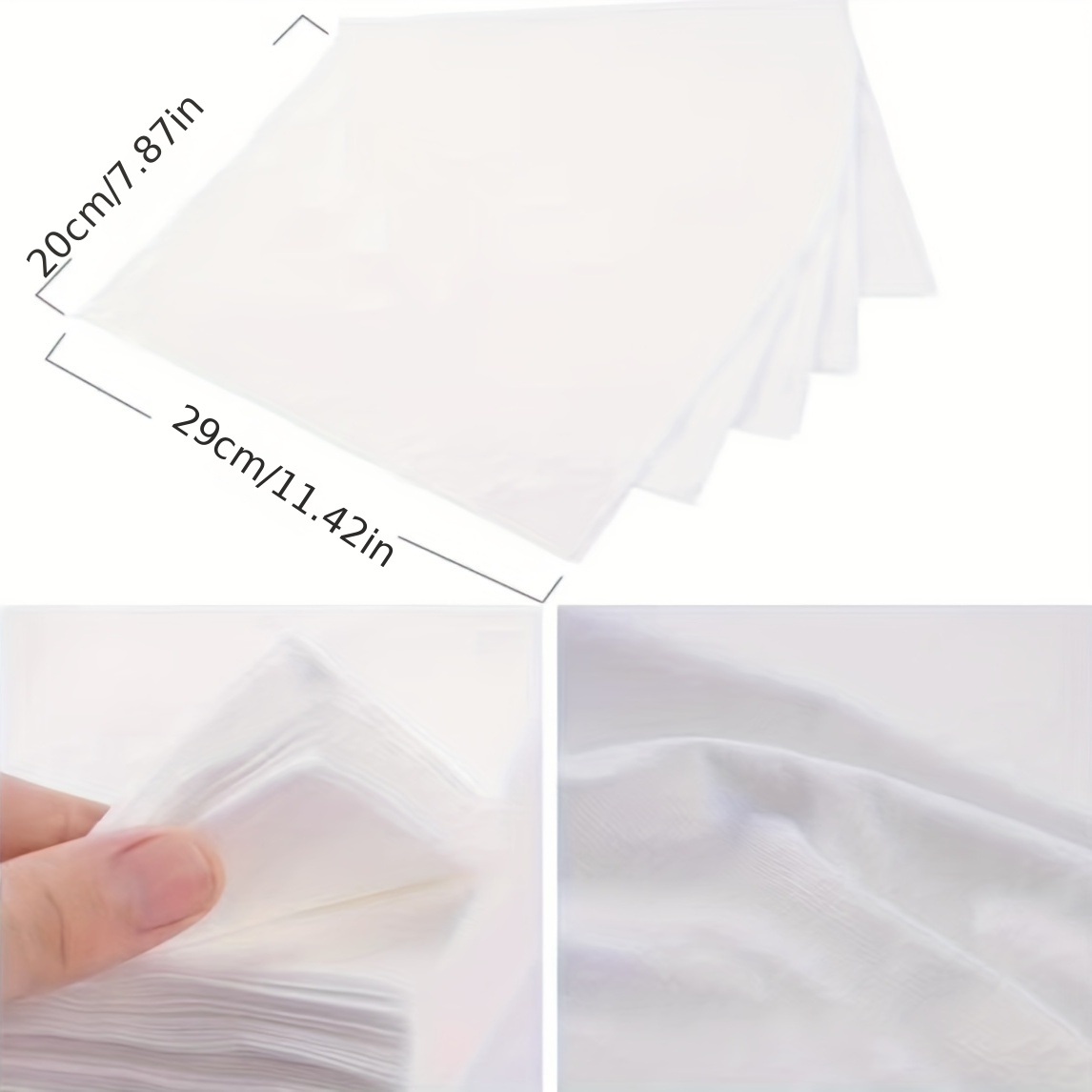 100pcs electrostatic cleaning cloth dust removal paper disposable household dust removal cloth for mop electrostatic mop pad for cleaning hardwood window laminated floor ceramic and tile floor cleaning supplies cleaning tool ready for school details 3