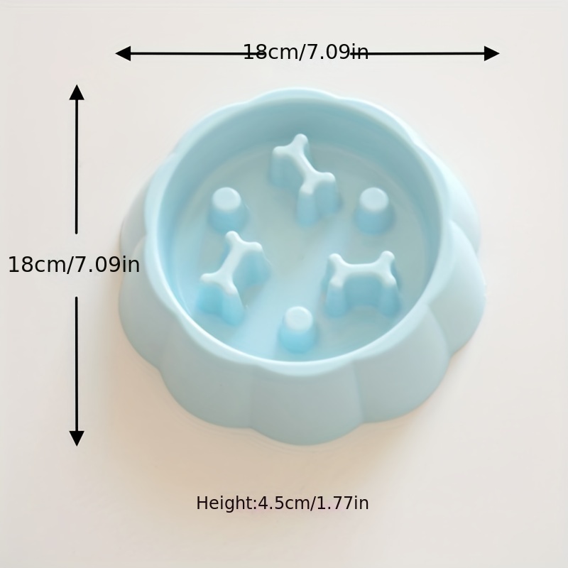 Slow Feeder Non choking Pet Bowl For Dog And Cat Anxiety Temu