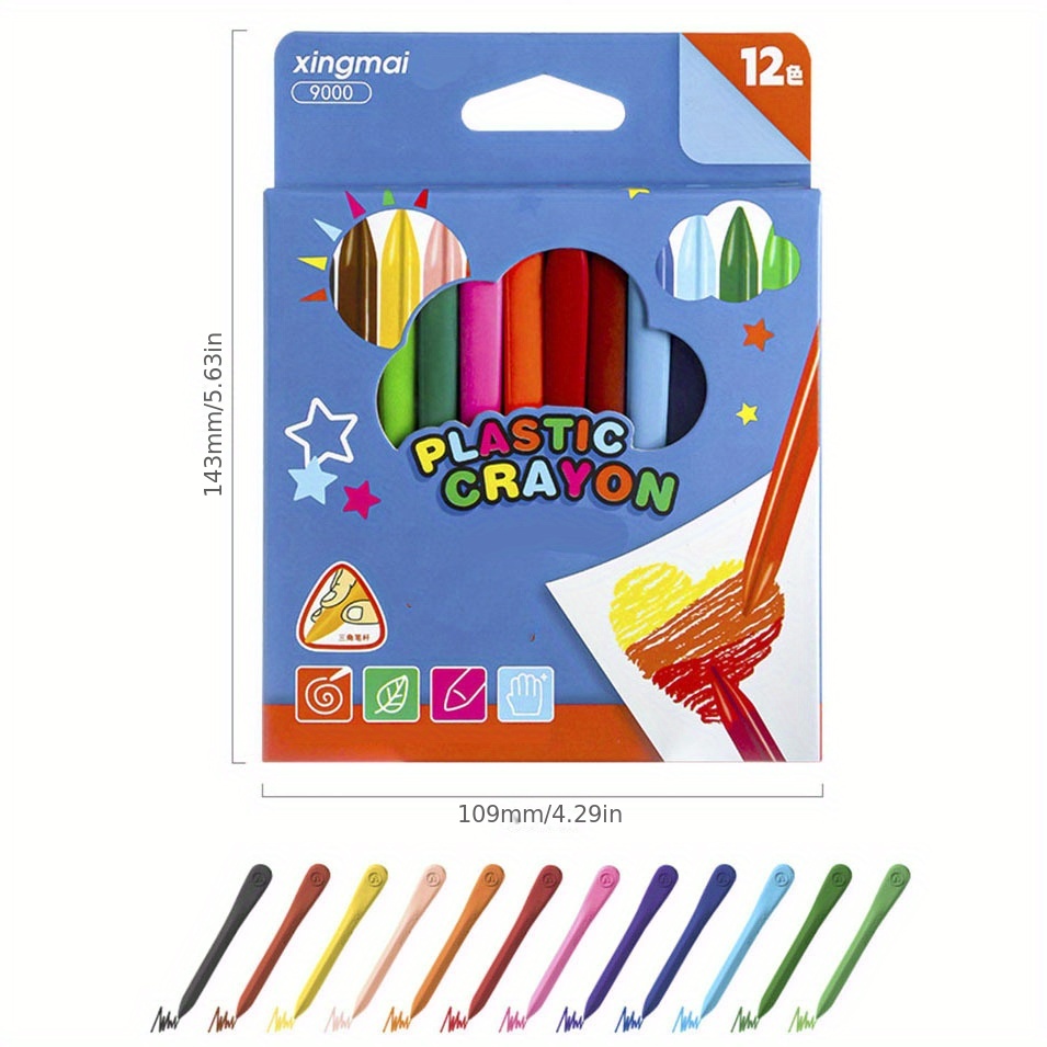 Lot de 12 mini crayons de couleur Color'Peps strong - MAPED - Drawin'Kids