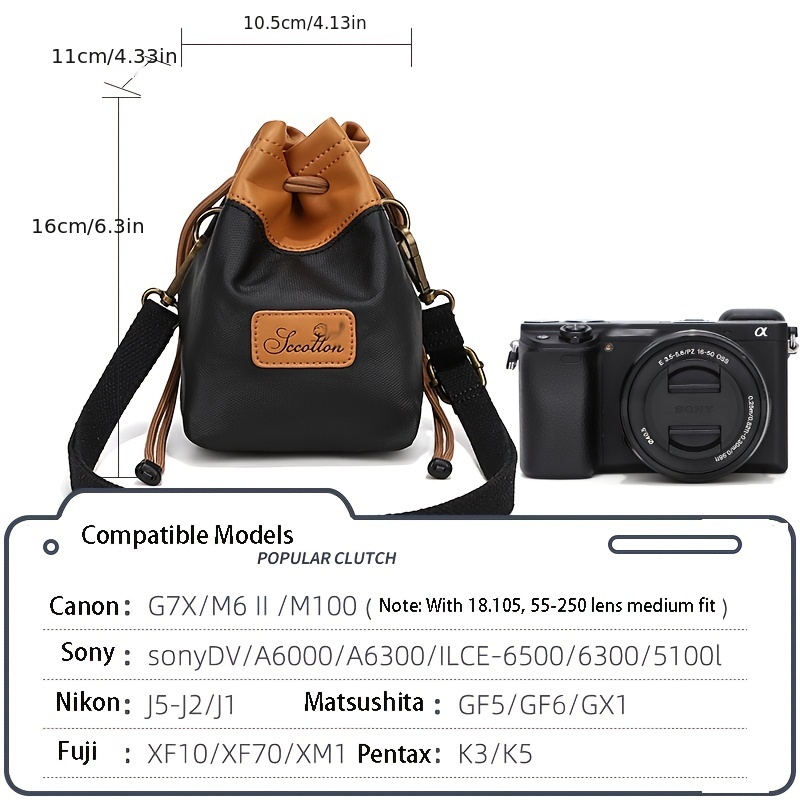 Estuche Camara Dsrl Nikon Canon Sony Funda Protectora - $ 14.495