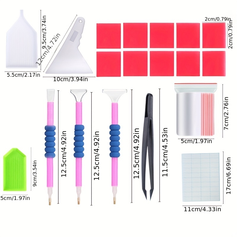 28pcs - 5D Diamond Painting Accessories Tool Kit For Or Adults To Make  Diamond Painting Art