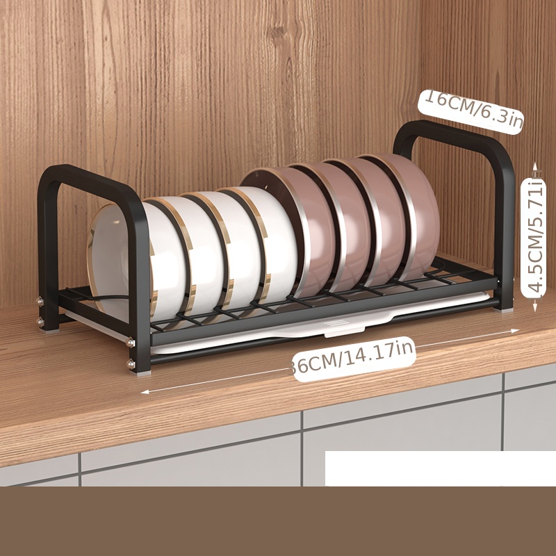 COLTURE Plates Bowls Holders Organizer for Kitchen Cabinets | Vertical  Alumium Dish Storage Dying Display Rack for Counter, Cupboard, Drawer  Corner 