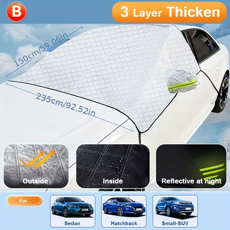 Snow Shield Windshield Cover