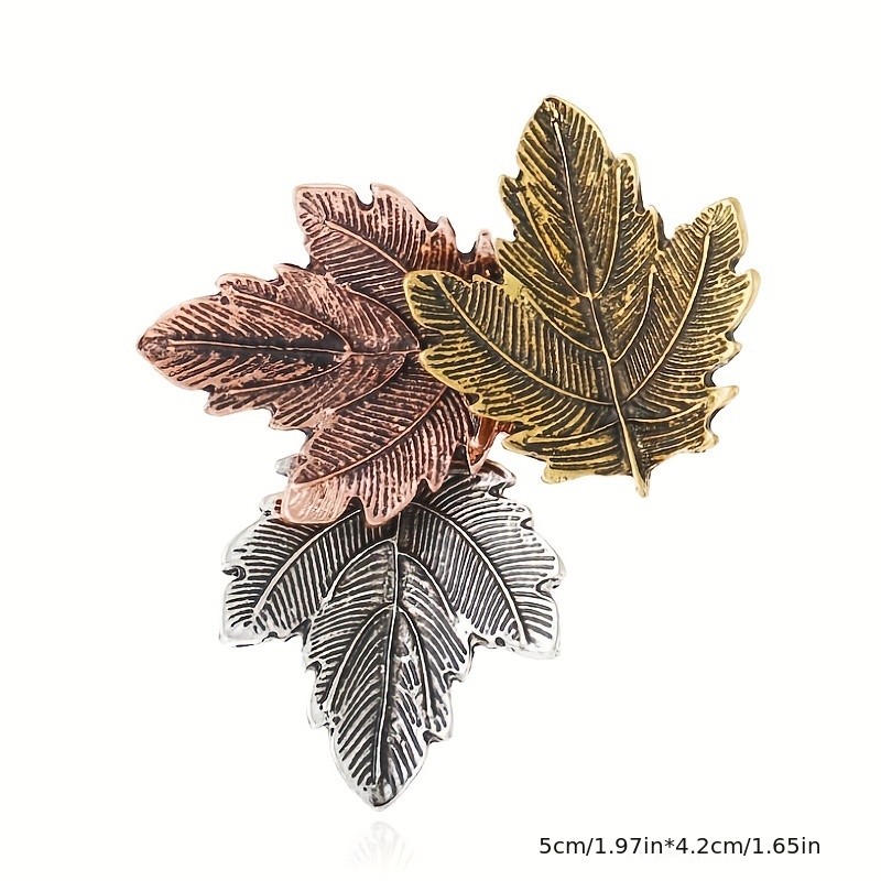 Leaf Brooch, High-End Leaf Design Accessory