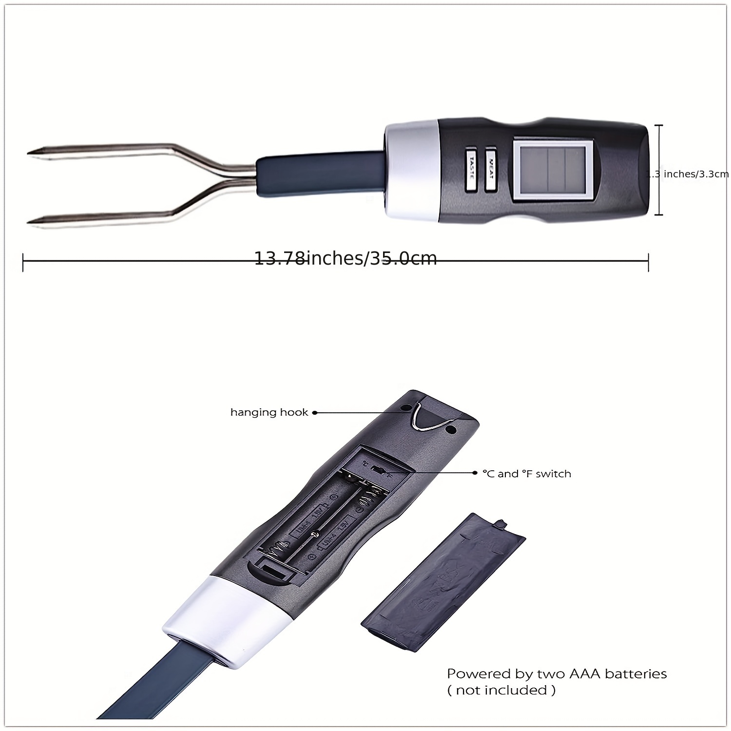 Digital BBQ Thermometer Fork