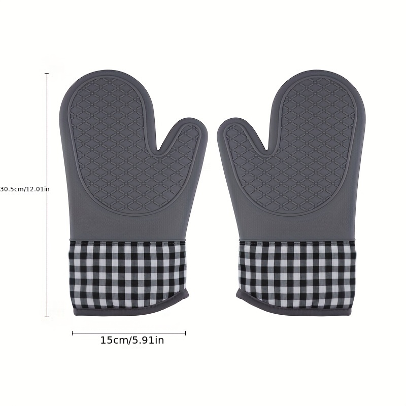 1pc Guantes Horno Silicona Anti escaldaduras Manoplas Horno - Temu