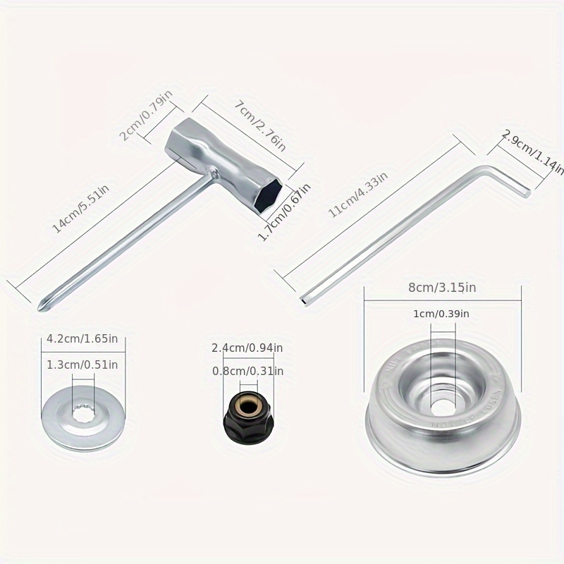 Trimmer Blade Adapter Kit Attachments Compatible Stihl Temu