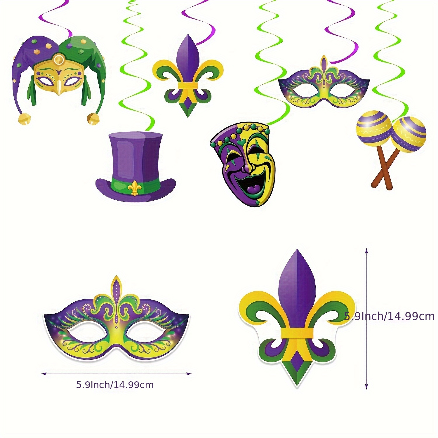 Mardi Gras Decorations - Temu Mexico