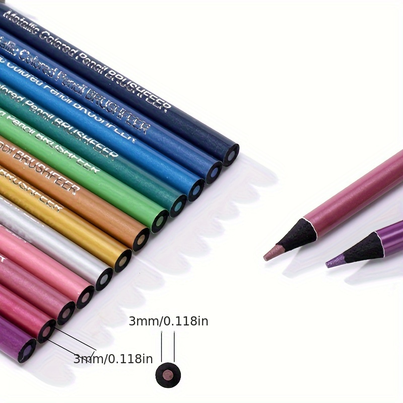 Office School Stationery Art Supplies Set of 12 Watercolor Pencils