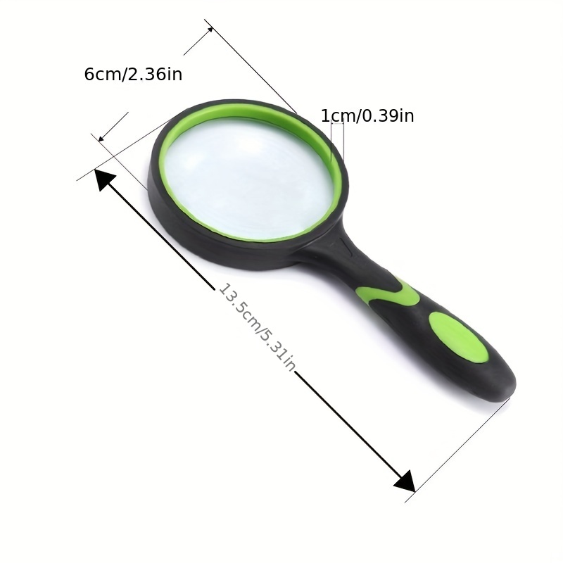 10x Magnifying Glass Elderly Handheld Reading Magnifying Temu