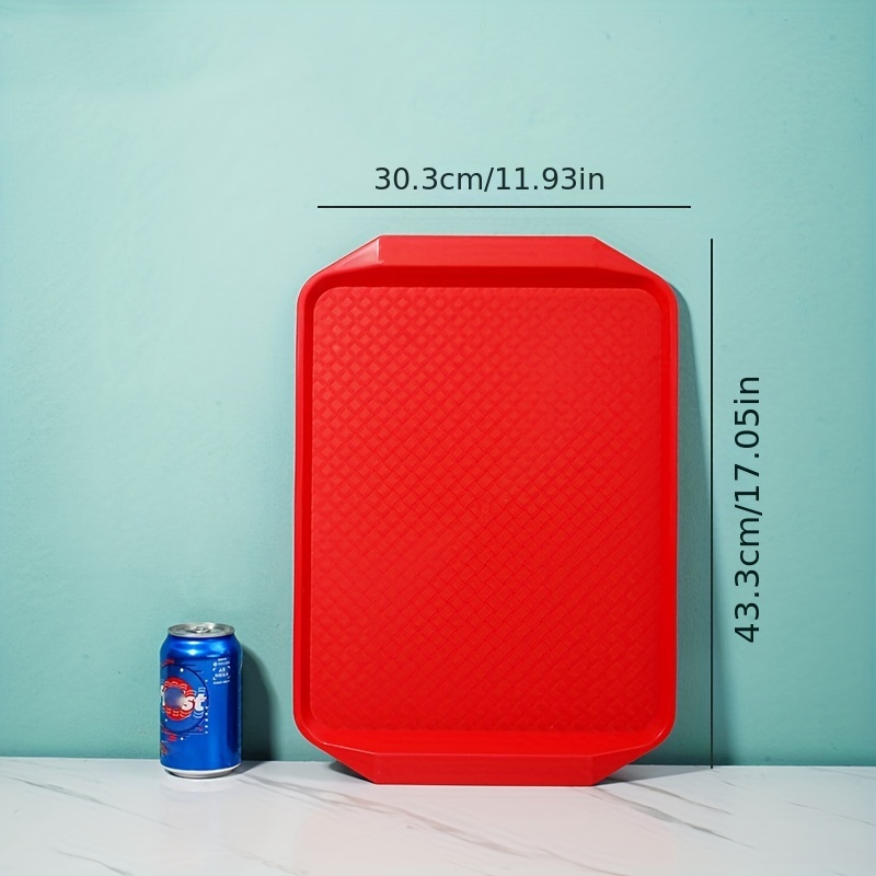 Plastic Serving Trays Plastic Fast Food Tray Reusable - Temu