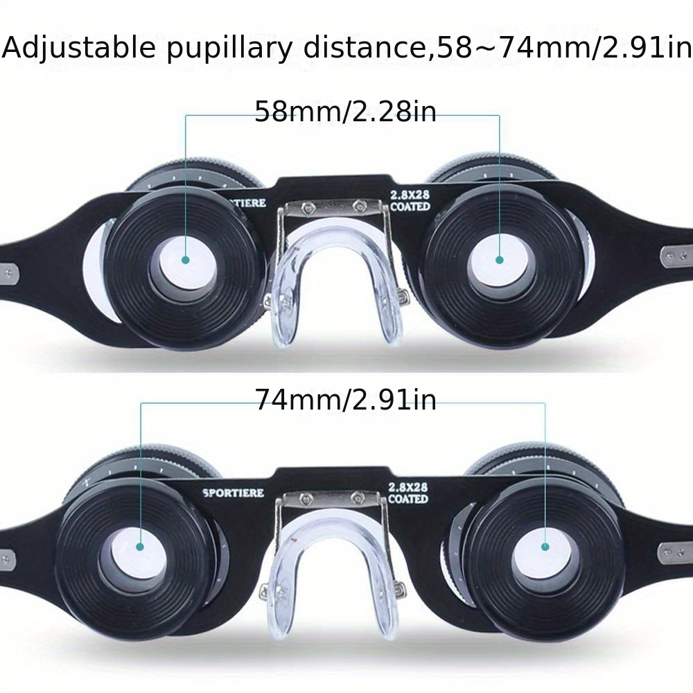 Outdoor Fishing Glasses Telescope Hd 10x34 Adjustable 10x - Temu Canada