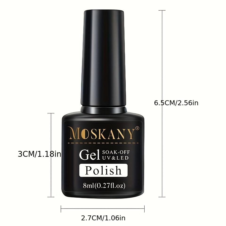 MOSKANY Poly Gel Nail Kit With LED Nail Lamp For Nail Extension