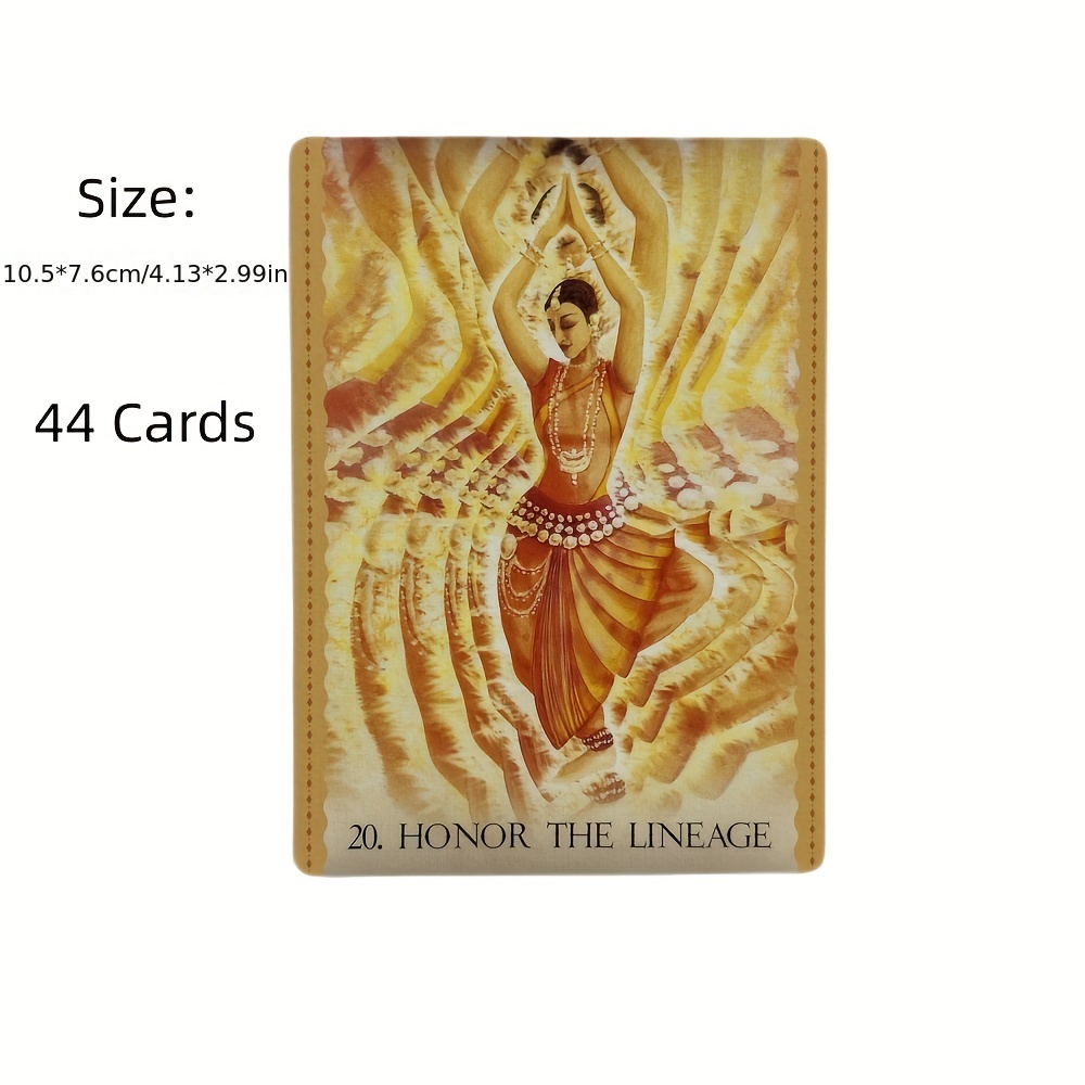 Cosmic Dancer Oracle Cards, Divination Tarot Deck Card With PDF Guidance  Board Game For Adult