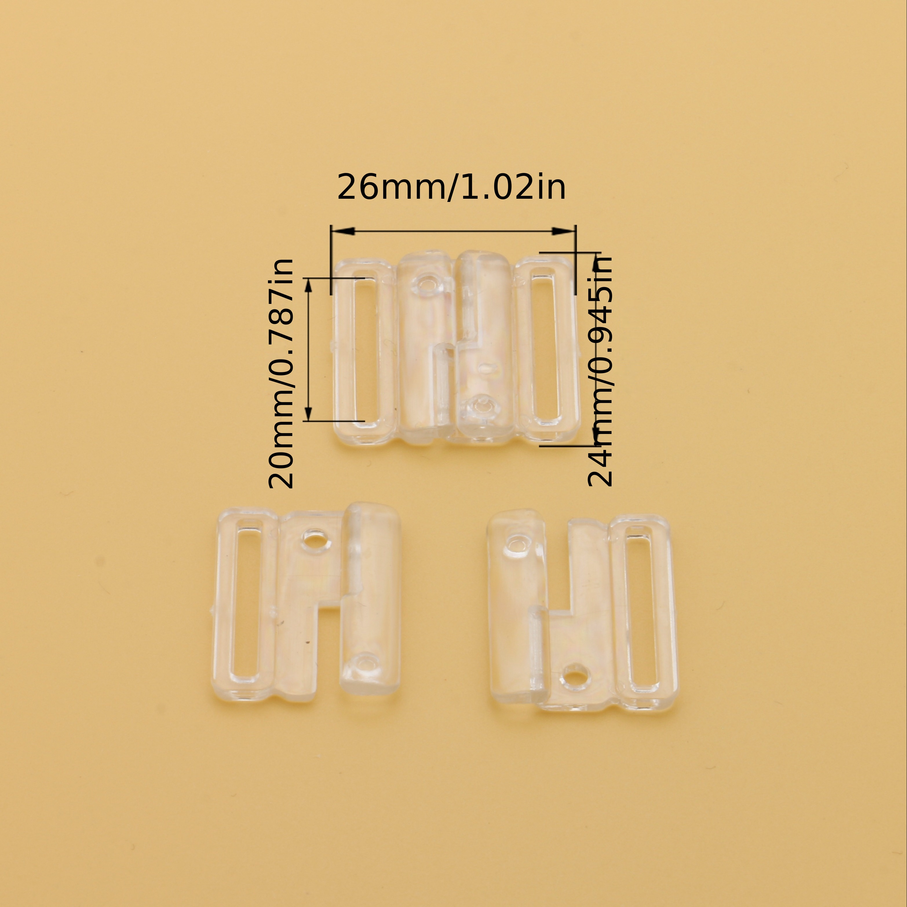 TEMU Plastic Swimsuit Front Snap Buttons, Suitable For Swimwear, Underwear, And Various Textile Products. Snap Buttons For Bras And Swimwear Straps,