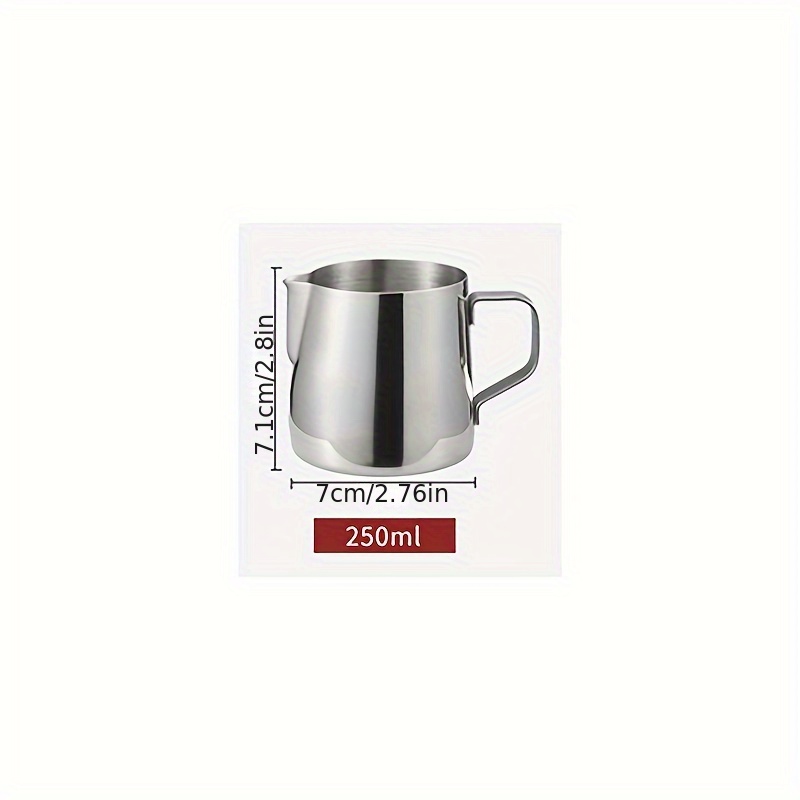 Stainless Steel Milk Frothing Pitcher, Barista Tool, Frothing Jug for  Espresso Machine Coffee Cappuccino Latte Art, 12 Oz - China Frothing  Pitcher and Espresso Machine price