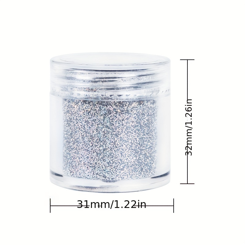 Silver Holographic Chunky Cosmetic Glitter Body Hair Face Eye Nail for  Festival Carnival Concert Party Beauty Rave Accessories Different  Sizes&Shapes