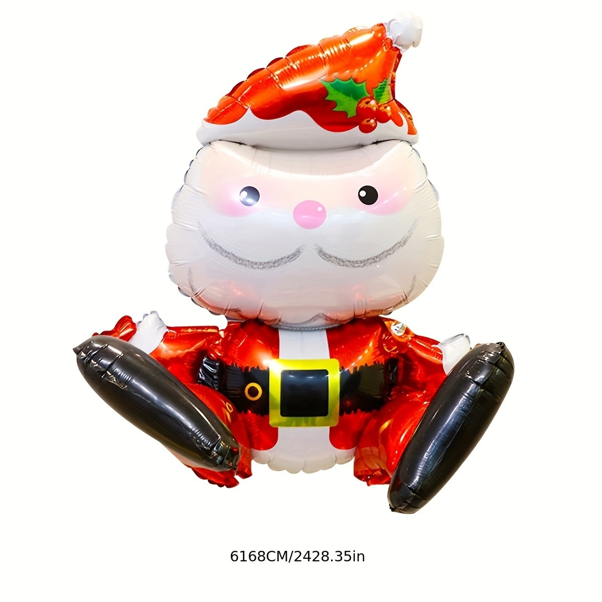 Inflatable Standing Christmas Aluminum Foil Balloon Snowman - Temu