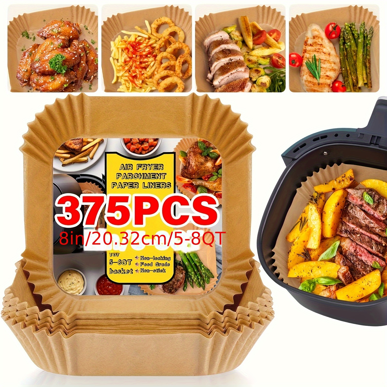 

Air , 375pcs 8- Non Air , Disposable Oil Air