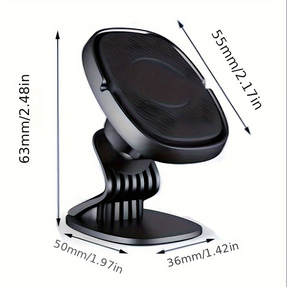 Car Magnetic Phone Holder Air Vent Stick-on Navigation
