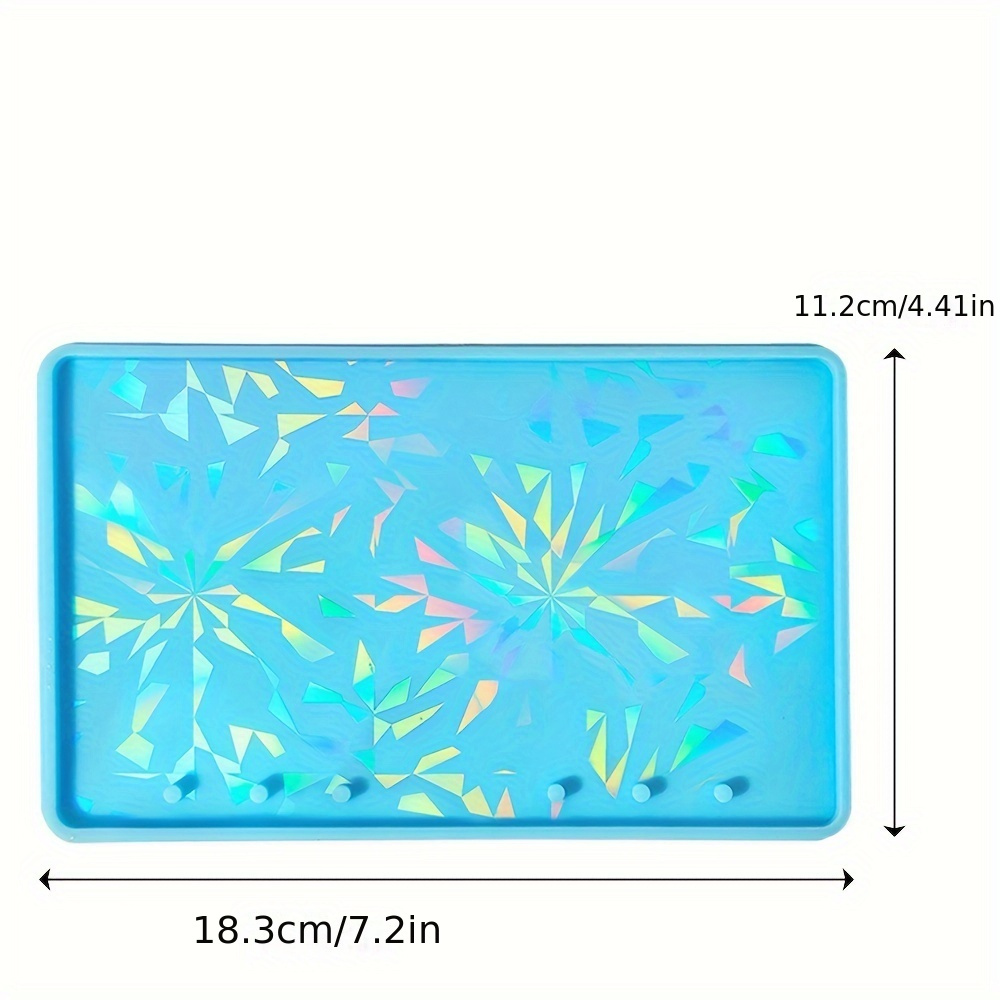 1pcs A5 A6 A7 Notebook Cover Epoxy Resin Molds Pocketbook Book Resin Mold  For DIY Crystal