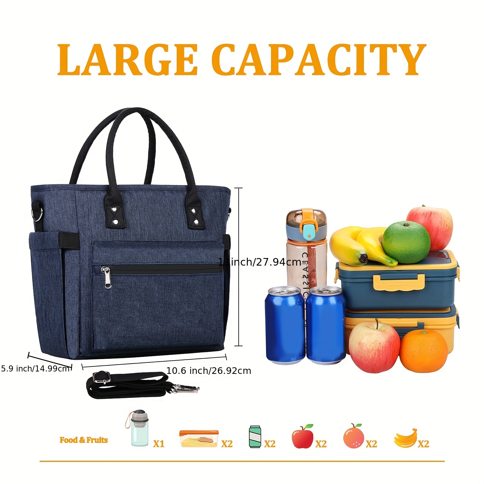 Work Lunch Bags for Men Lunch Storage Bento Box Adult For Kids