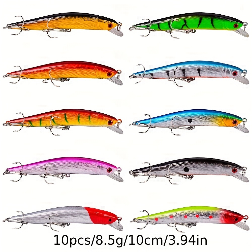 Fishing Lure Set purpose Mixed Baits Catching Bass Miro Free - Temu Canada