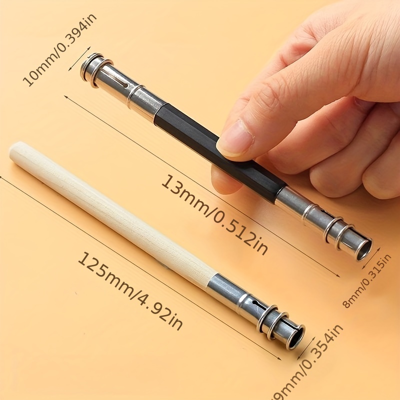 Pencil Extender Double end Pen Connector Pencil head Temu Portugal