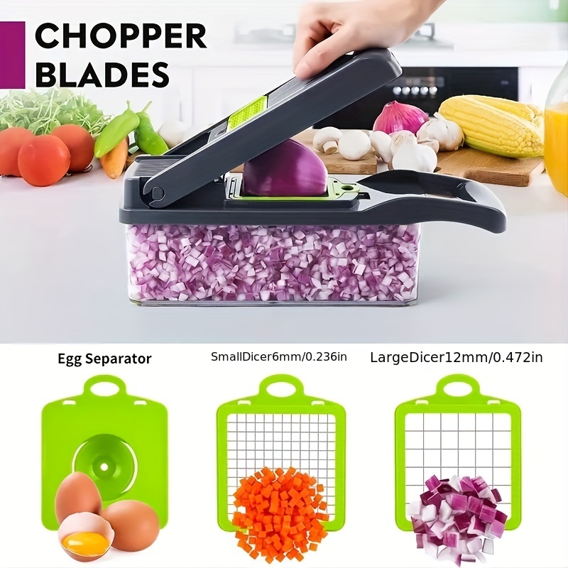 Vegetable Cutter Shredders Slicer Box Basket Multifunctional Fruit