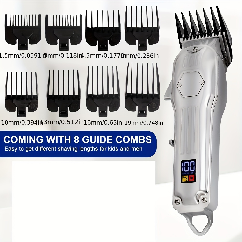 Hair clipper lengths chart in mm  Clipper lengths, Electric hair clippers,  Hair clipper lengths