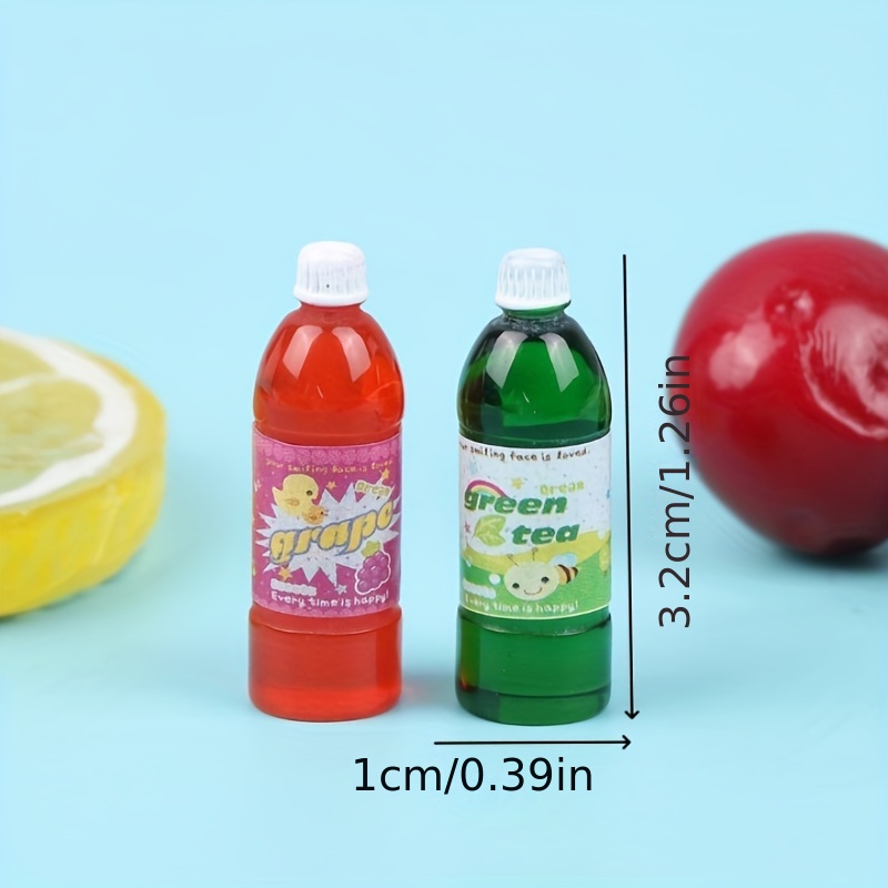 3/5/6/8/10pcs 1/12 Dollhouse Miniature Resin Bottle Simulation