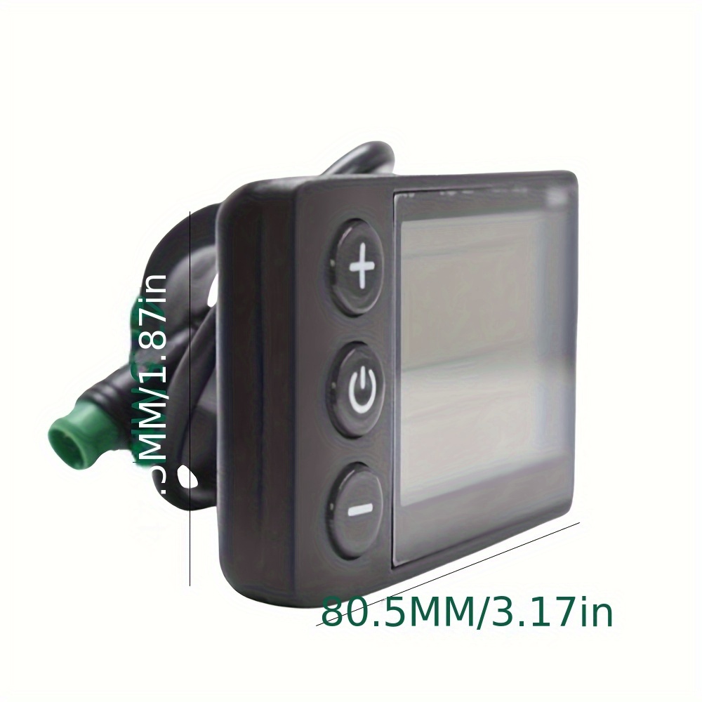 TEMU S866 5pin Electric Bicycle Display Digital Bicycle Smart Bicycle Stopwatch Bicycle Speedometer Road Mountain Bicycle Cycling Odometer, Clock,