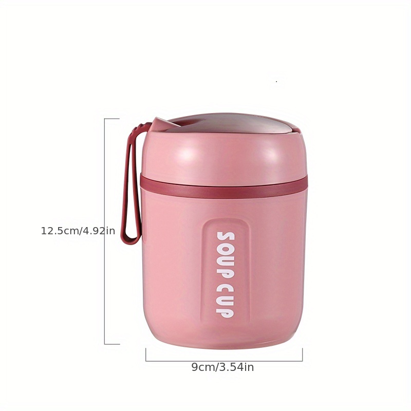 Thermos With Spoon Vacuum Cup Food Flask Insulated Jar Lunch Box Food  Container