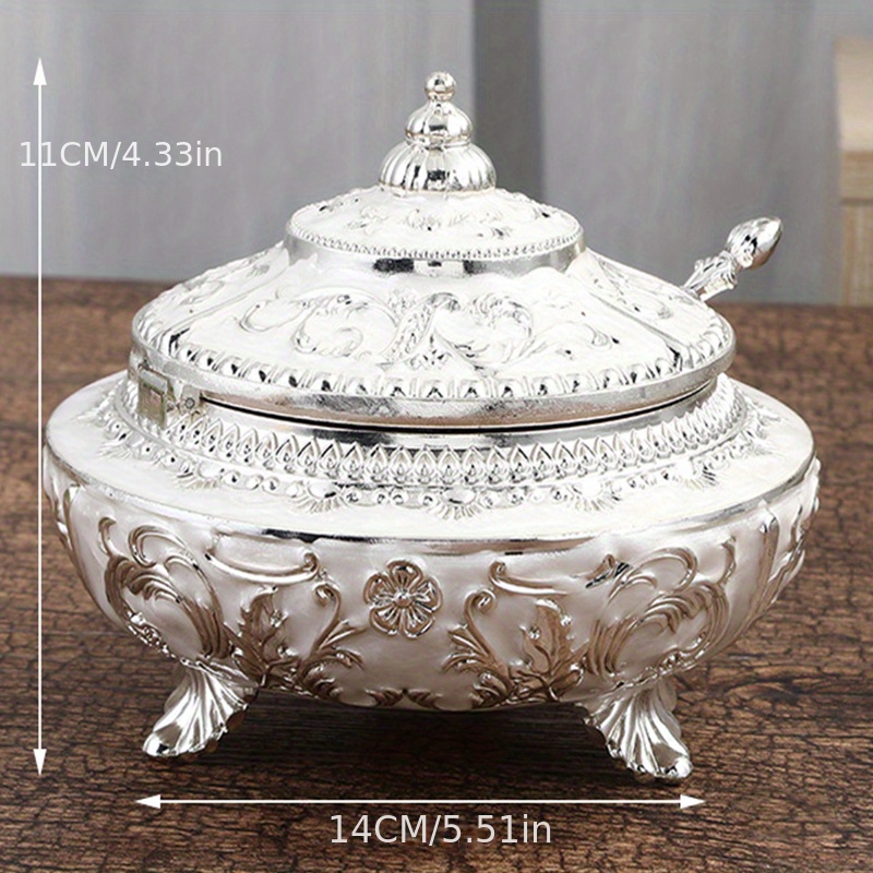 modern spice box 1pc sugar cup with lid creative condiment pot for kitchen seasoning gadgets