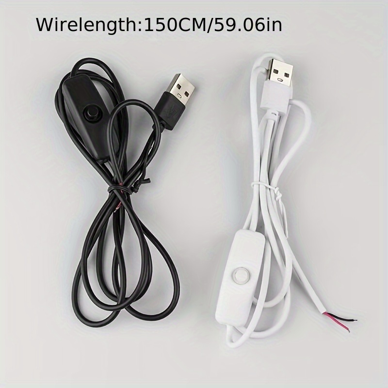 Sourcing Ap USB Cable With ON/Off Switch, USB Ale To Feale Extension