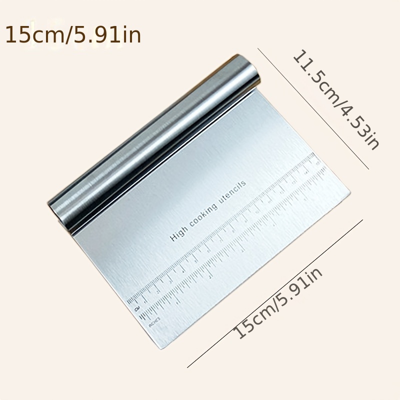 Baking Tool For Bread And Pastries, Suitable For Baking, Bread Making, And Fondant Work, Food Contact Safe, With Measurement , For Home Kitchen And Commercial Baking, Bakery Tool