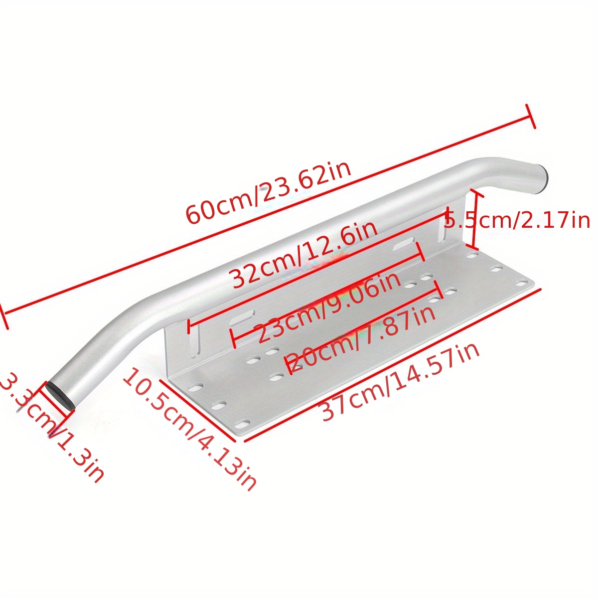 Universal Spotlight Frame Car Auxiliary Lamp Light Off Road License