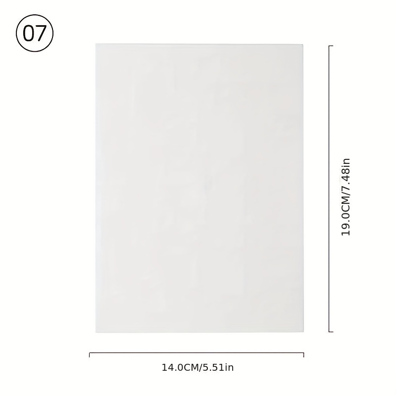 5pcs Blank Tattoo Practice Skin Double Sides - Microblading Practice Skin
