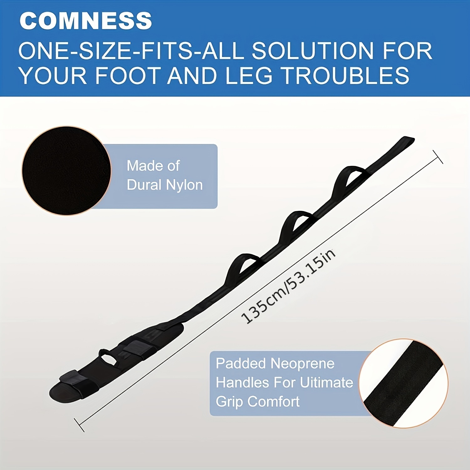 Lumia Wellness Foot and Leg Stretcher Plantar Fasciitis Orthopedic Bra