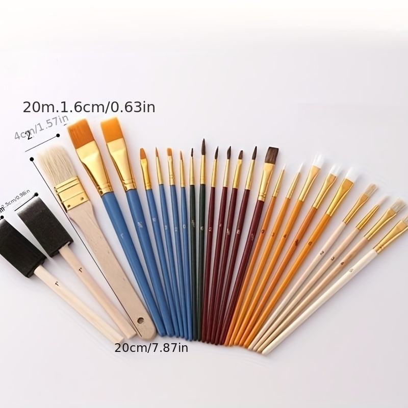 Paint Brushes For Oil Painting And Watercolor, Professional Artist