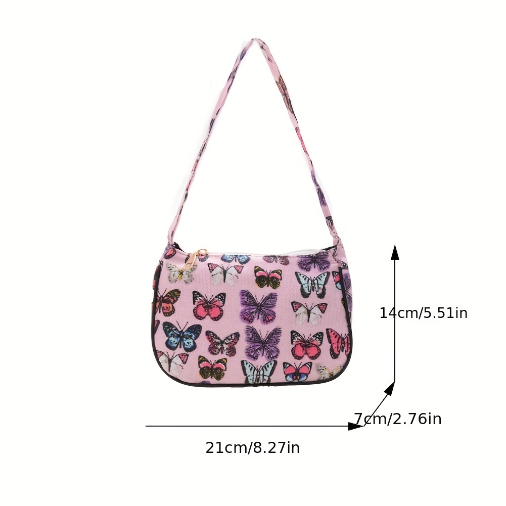 Tote Bag Aesthetic Butterfly Tote Bag Y2K Accessories Y2K Bag 