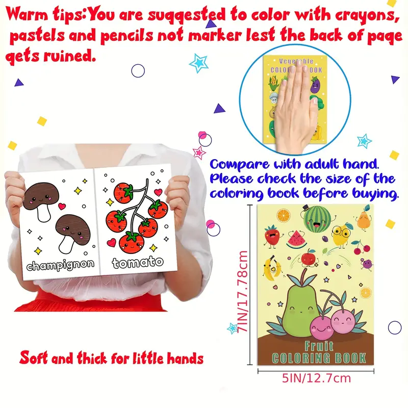 Coloring Books For Students Small Coloring Books For - Temu