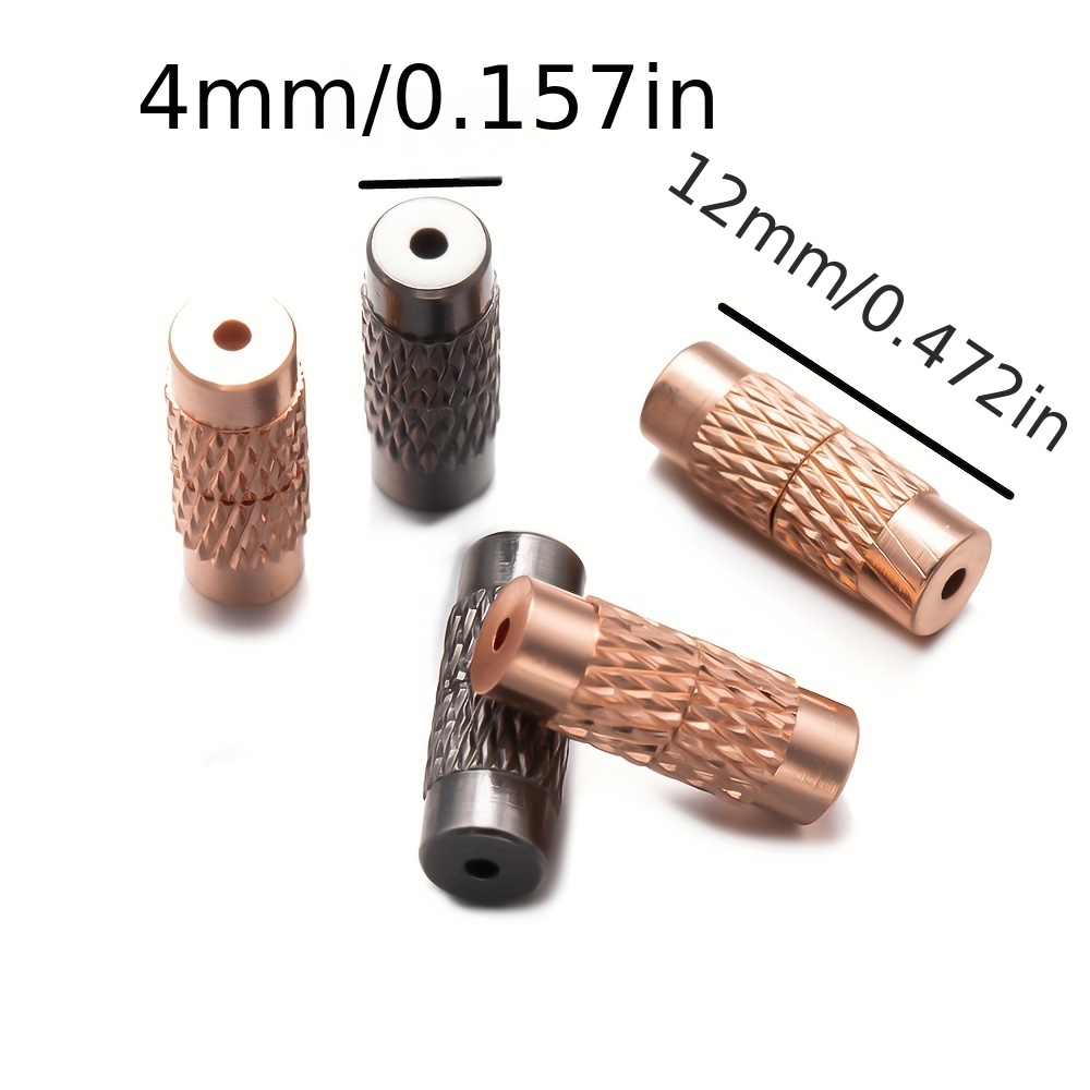 Column Brass Screw Clasps Connecting Screw Clasps For Diy - Temu