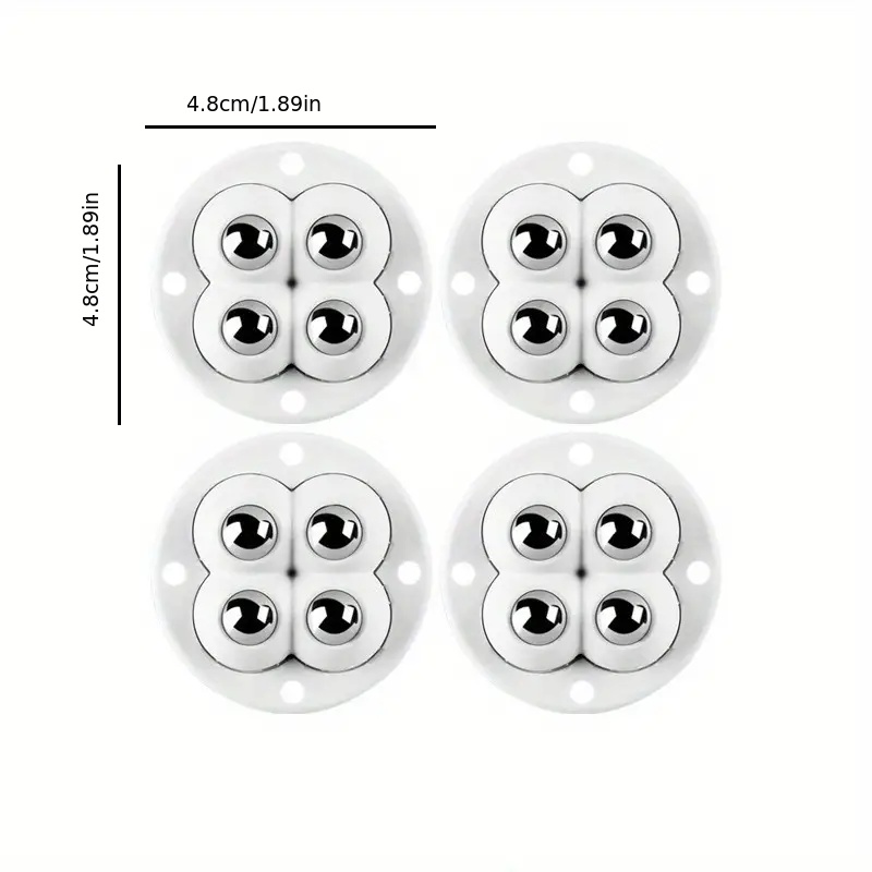 BCZR Mini Ruedas Adhesivas Giratorias 12 Piezas-Ruedas Electrodomesticos  Cocina-Ruedas para Muebles-Ruedas para Electrodomesticos Pequeños-Rodillos  para Muebles Autoadhesivos : : Bricolaje y herramientas
